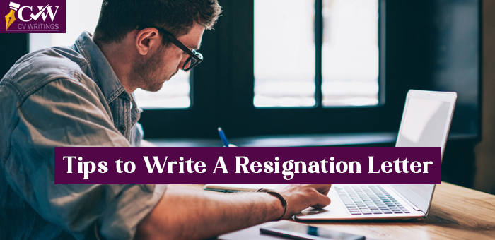 How to write a resignation letter